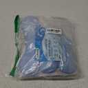 HOMEXCEL 4 Pack Multi-Purpose Scrub Sponges Kitchen, Dish Sponge, Non-Scratch Microfiber Sponge for Efficiently Cleaning Dishes, Pots, and Pans (Blue)