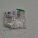 Kaneles Mens White Wigs Short Soft Layered Natural Synthetic Hair for Male Daily Full Wig(White)