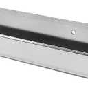 60 inch Chrome 1/4" Deep Nose Aluminum J-Channel by Fab Glass and Mirror