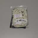 11.8 Ft Beige Faux Pearl Beads Garland for Valentine Tree Large Pearl Garland Strand Chain Wedding Decoration for Floral Centerpieces Wedding Party Favor Mantel Fireplace Stairs