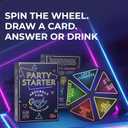 BETTER US Party Game for Adults 21+ with Spinner | Fun Adult Drinking Game for College, Pregame, Bachelorette, Birthday, Girls Night, Game Night | 150 Cards Included
