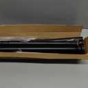 Shower Curtain Rod Adjustable 43-78 inch, 1"Diameter Spring Tension Curtain Rod No Drill, Anti-Rust Non-Slip Shower Rod, Black Shower Curtain Rod for Bathroom Tension