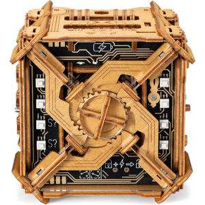 Puzzle Potato Tesla Box  Electronic Puzzle Box  Escape Room Game in a Box  Brain Teaser  3D Wooden Puzzle for Adults  Money Puzzle Box for Cash Gift  Birthday GiftBox MoneyBox