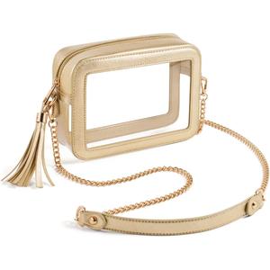 Unilily Clear Bag for Stadium Events – Stadium Approved Clear Purse Crossbody Bag for Women, Concerts, Sports, and Festivals