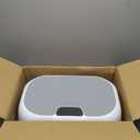 Vibration Plate Exercise Machine Weight Loss, Full Body Shaker Workout Vibration Plates Lymphatic Drainage, Stand Shake Vibrating Plate for Women Men 450 Lbs Capacity Fitness Platform(Coconut White)