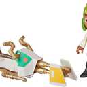 Star Wars: Young Jedi Adventures Kai Brightstar Figure & Speeder Bike, 4-Inch Scale Action Figures & Vehicles, Toys, Preschool Toys for 3 Year Old Boys & Girls