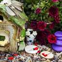 17PCS 1:12 Miniature Doll House Tools Metal Home Repair Tools Set Multifunctional Tiny Tool for Party Dollhouse Decoration Accessories Mini Yard Supplies Creative Pretend Toy