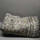 Lahome Green 8x10 Rugs for Living Room, Boho Washable Area Rugs for Bedroom, Rubber Backed Non Slip Floor Carpets for Dining Room Home Apartment, Dark Olive Green