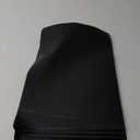 homing Faux Leather Heat Resistant Placemats 4 Packs, Waterproof Wipeable Dining PU Place Mats for Indoor & Outdoor, Easy to Clean, Black (11.8" x 17", Rectangular 4PCs)