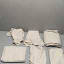 QUIETSEA Queen Bed in a Bag 7 Pieces Comforter Set Queen, Wood Grain Texture Bedding Comforter Set Green Bed Set with Comforter, Pillowcases, Flat Sheet, Fitted Sheet and Pillow Shams