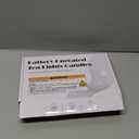 Amagic 24 Pack Timer Tea Lights Candles Battery Operated Candles with 6H Timer, Auto On Daily, Flickering LED TeaLights for Wedding, Table Centerpiece, Home Decor, Christmas, Halloween, White Base