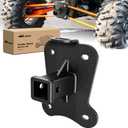 Nilight 2 Inch Rear Bumper Tow Trailer Hitch Receiver Kit Compatible for 2022 2023 2024 Polaris RZR Pro R|2022 2023 2024 Polaris RZR Pro R 4