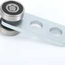 2 Wheel Trolley Assembly Rollers.Two Bearing Trolley Assembly.The top of the Trolley has Room for Set Screws, Allowing the use of a 1-5/8" high Strut Channel