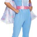 Disguise Women's Bo Peep New Look Deluxe Adult Costume (S (4-6), Blue)