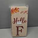 Fall Outdoor Decor Fall Porch Decor Wooden Decorations for Home Autumn Pumpkins Outside Thanksgiving Welcome Sign for Front Door 46.8 Inch