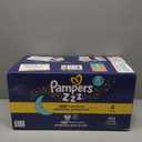 Pampers ZZZ Overnight Diapers, Size 4 (22-37 lbs), 104 Count, Nighttime Protection Disposable Baby Diaper, Night Time Leak and Skin Protection