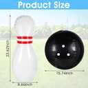 Giant Inflatable Bowling SetOne 15 Inches Ball with Six 23 Inches Pins