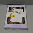 Overnight Hair Curlers Heatless Curls - 6 Pcs No Heat Blowout Curling Rods to Sleep In with Satin Hair Scarf (Brown)