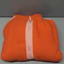 Panadila Womens Fleece Zip Up Jacket Fuzzy Sherpa Jacket Casual Teddy Coats Winter Outerwear with Pockets (Coral Pink Combo,L)