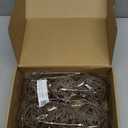 MECCANIXITY 6 Pcs Wicker Rattan Balls 3.1 Inch Rattan Decorative Balls Vase Fillers for Wedding Party Centerpiece Bowls Home Decoration, Brown