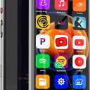 144GB MP3 Player with Bluetooth and WiFi, 4" Full Color Touch Screen MP4 Music Player with Spotify,Parental Control, YouTube,Pandora, Android Mainstrem Media MP4 Music Player for Kids up to 1TB,Black