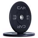 CAP Barbell Rubber Olympic Bumper Plate 15lbs Single