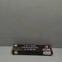 Nicebay 1 Titanium Flat Iron, Fast Heating Hair Straightener & Curler,with 5 Temp Settings, Negative Ion Technology,Travel-Friendly, Smooth Salon Design (Amber)