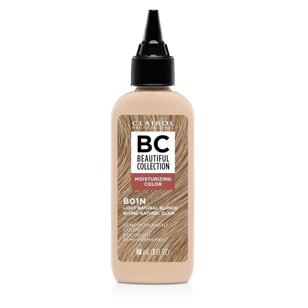 Clairol Professional Beautiful Collection Semi-Permanent Hair Color with Zero Damage for All Hair Textures | Packaging May Vary (1N Light Natural Blonde) Clairol Professional Beautiful Collection Semi-Permanent Hair Color with Zero Damage for All Hair Textures | Packaging May Vary (1N Light Natural Blonde)