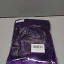 LHJ Unisex Full Length Hooded Robe Cloak Long Velvet Cape Cosplay Costume (X-Large, Purple)