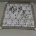 Americanflat 16x16 Picture Frame - Matted to 12x12 - Grey Wood