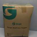 Premium 100% Waterproof Twin Mattress Topper, Breathable Mattress Pad, Rayon from Bambo Bed Protector, Deep Pocket Sheet Cover 8"-21" (White)