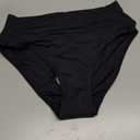 Beautikini Period Swimwear Twist V Neck Bikini Bottom Piece Menstrual Leakproof Swimsuits Bathing Suit for Teen Girls Small