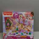 Fisher-Price Little People Toddler Toy Disney Princess Advent Calendar, 24 Figures & Accessories for Preschool Pretend Play Ages 18+ Months