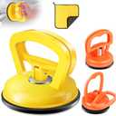 Professional Dent Remover Tool Kit with Suction Cup and Handle Lifter, 3 Pack Car Dent Puller for Auto Body Dent Removal, Small Dent Repair, Glass Mover