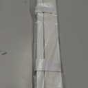 White Cordless Faux Wood Blinds for Windows - 32 in. W x 64 in. L