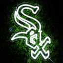 Baseball Neon Sign for Wall Decor Dimmable Baseball Team Led Neon Light Up Sign for Man Cave Bedroom Birthday Gifts for Sports Fans 5V USB Powered Size 15.7 * 11.4inch(ZYLD141) (Ice White-SOX)