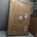 Fairy Baby 40.5" Extra Tall Baby Gate No Drill, 29.6"-40.5" Extra Wide Wide Dog Pet Gate Indoor, Metal Pressure Mounted Safety Child Kid Gate, Auto Close Pet Cat Proof Gate for Stairs Doorway, Black