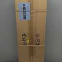 Modern Crystal Bathroom Vanity Lights, Gold 5-Lights Bathroom Light Fixtures Over Mirror, Crystal Wall Lighting with Polished Brass Finish (Gold-Round Shade)