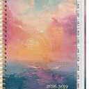 2 x Planner 2026-2027, Academic Year Weekly and Monthly Calender Planner, from Jul 2026 - Jun 2027, Spiral Bound School Planning Book, Perfect for Teacher, Student, Women & Men, A5 (6.3" x 8.5"), Sunset