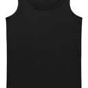 Girls Tank Tops Cotton Dance Basic Sleeveless Undershirts for Gymnastics Ballet Dancewear (Black,Small)