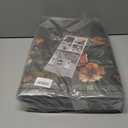 Rugcomf Runner Rug for Kitchen Rug Non Slip 2'6''x8' Washable Rugs with Rubber Backing Soft Floral Butterfly Carpet for Kitchen Laundry Bedroom Bathroom, Umbra Grey