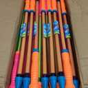 Wettarn 48 Pcs Crayon Water Guns Bulk 25" Long Range Water Tube Squirters Big Water Shooters Water Suction Gun Beach and Pool Toys for Summer Pool Party Water Game Boys Girls Adults