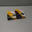 2 x Silicone Body Scrubber for Men Women - Anti Zinc Infused-Exfoliating Body Wash Scrubber,Heavy nodes Deeply Relieve,Vascular plaques,Lymphatic Drainage,Blood Circulation- Black