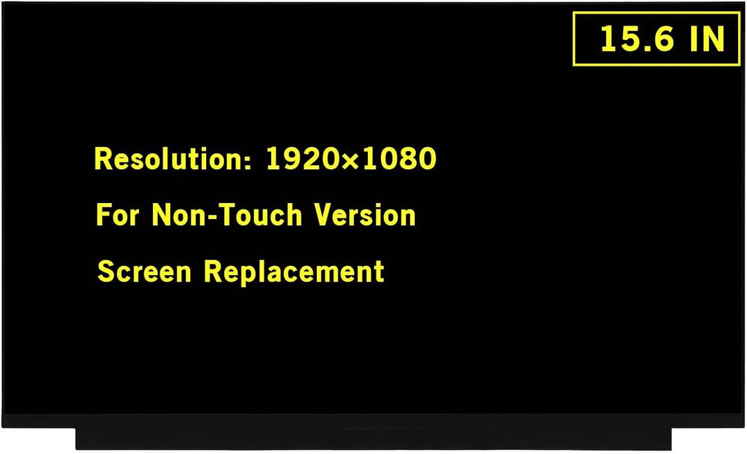 15.6" New Screen Replacement for ASUS TUF Gaming FX505 FX505D FX505DD FX505DU FX505DT FX505DV Series FullHD 1920x1080 IPS 40Pin 144Hz LED LCD Display Screen Panel (Compatible with 120Hz)