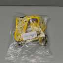 Dog Harness and Leash Set, Adjustable Dog Harness, Dog Leash, No Pull No Choke Puppy Harnesses for Walking Training for Small, Medium, Large Pet (Lemon, S(Chest 13-19", Neck 9.5-13.1"))