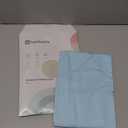 WishSmile Standard Pillow Cases Cooling Pillowcases Set of 2 Breathable Cool Silky Soft Rayon Derived from Bamboo Fabric,Hair and Skin Friendly,Light Blue,20x26IN