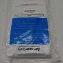 AmazerBath Stall Shower Curtain Plastic, Small Shower Curtain Clear 40 x 72, Stand Up Shower Curtain Thick PEVA, Heavy Duty Shower Curtain Stall Size with 2 Weighted Stones and 7 Grommet Holes