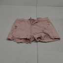 luvamia Jean Shorts for Women High Waisted Stretchy Distressed Denim Shorts Ripped Frayed Raw Hem Summer Casual Shorts (X-Large, Candy Pink)