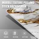 Marble Peel and Stick Backsplash 23.6 x11.8 in, 20PCS