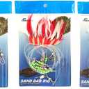 Sand Dab Rigs Combo, 3 Pcs Model A, B, C, for Saltwater Bottom Fishing, Ideal for Sand Dabs, Rockfish & Deep Sea Fishing